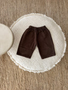 Brown wide pants