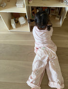 Noé baggy striped pants - Pink