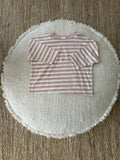 Striped longsleeve pink
