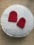 Mommy red beanie