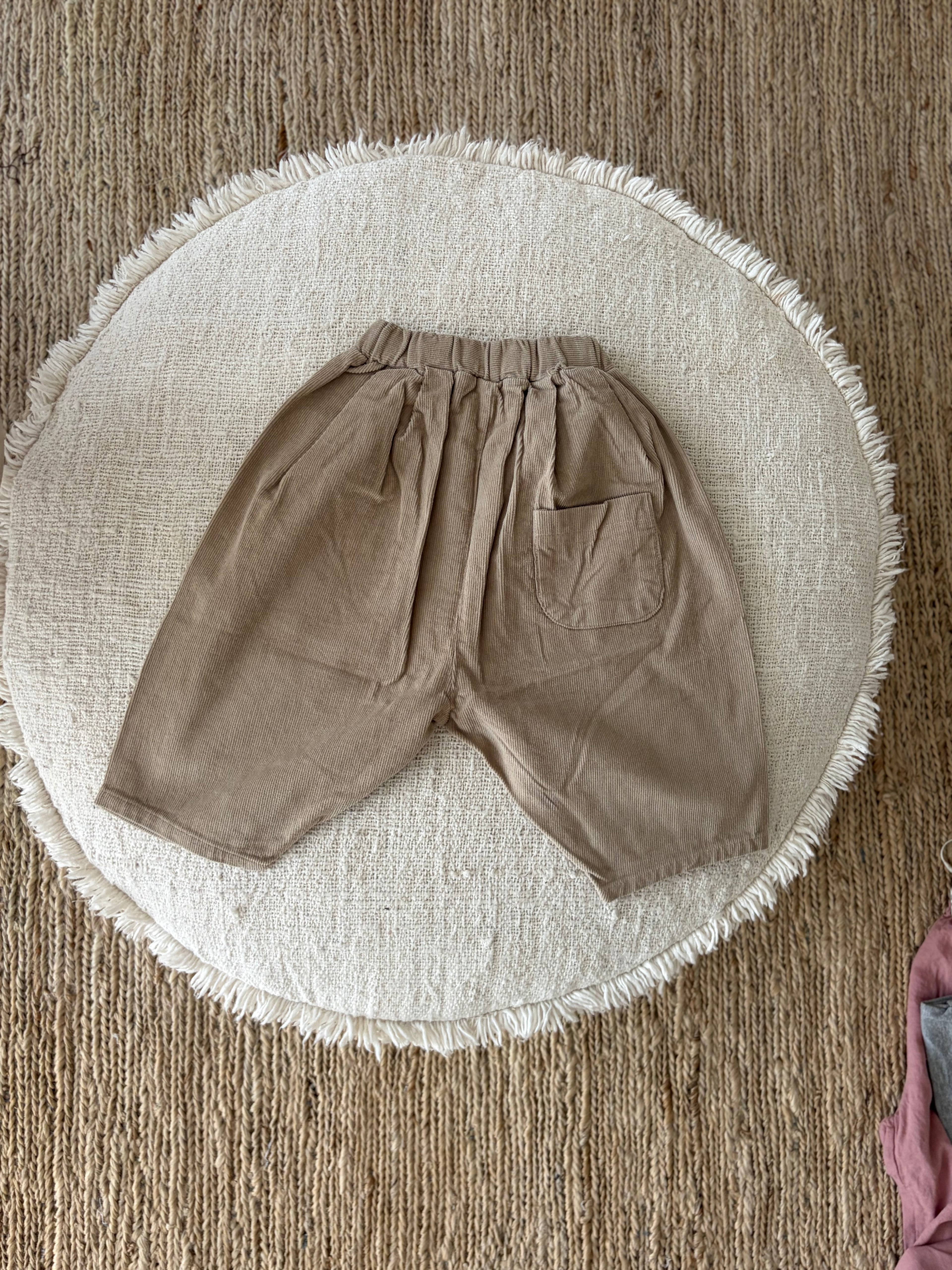 Camel corduroy pants