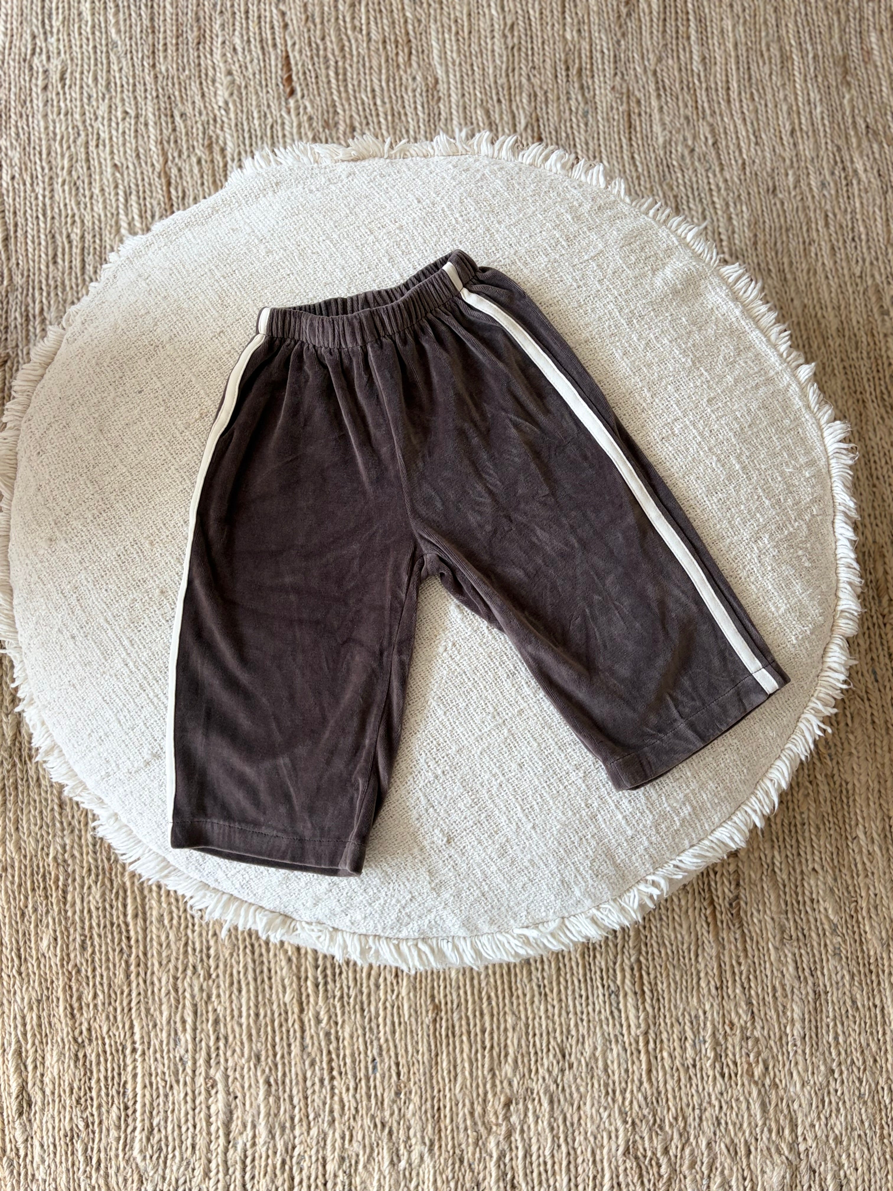 Velvet brown pants
