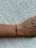 Mothersday gift heart bracelet - red