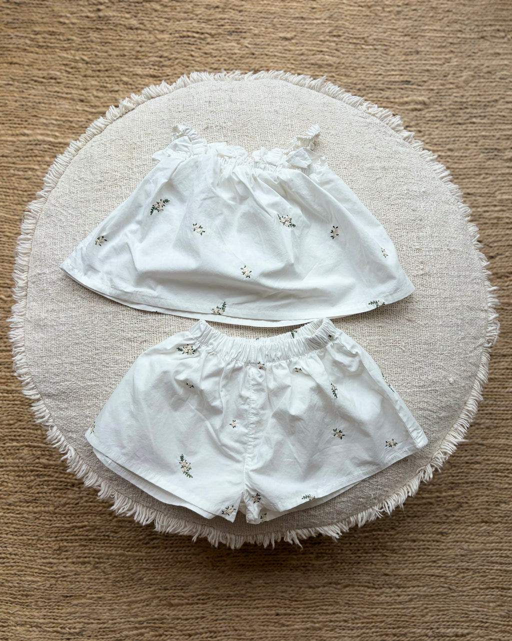 Colette flowy short - ivory