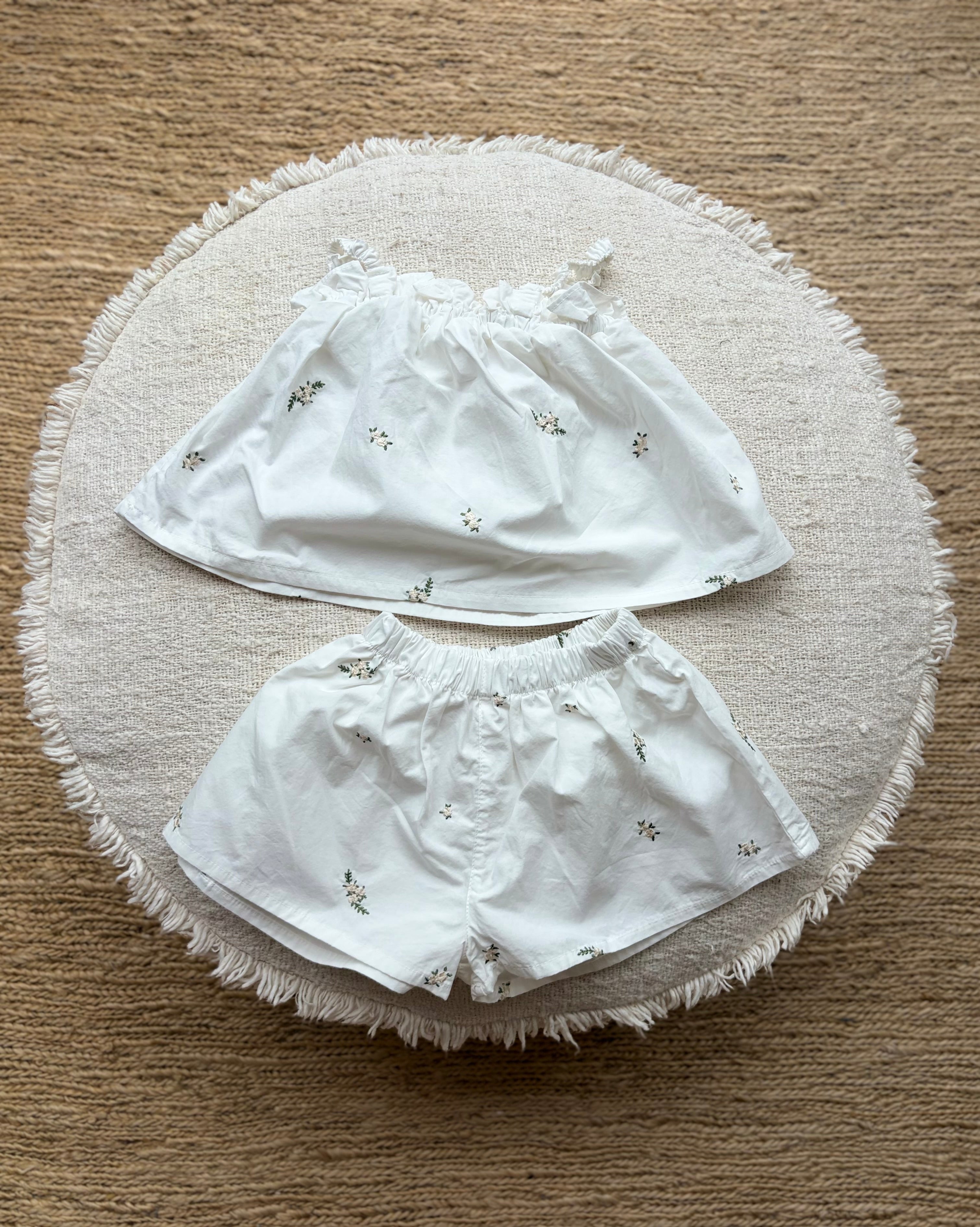 Colette flowy short - ivory