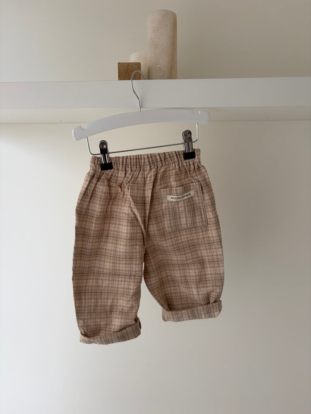 Bébé check pants