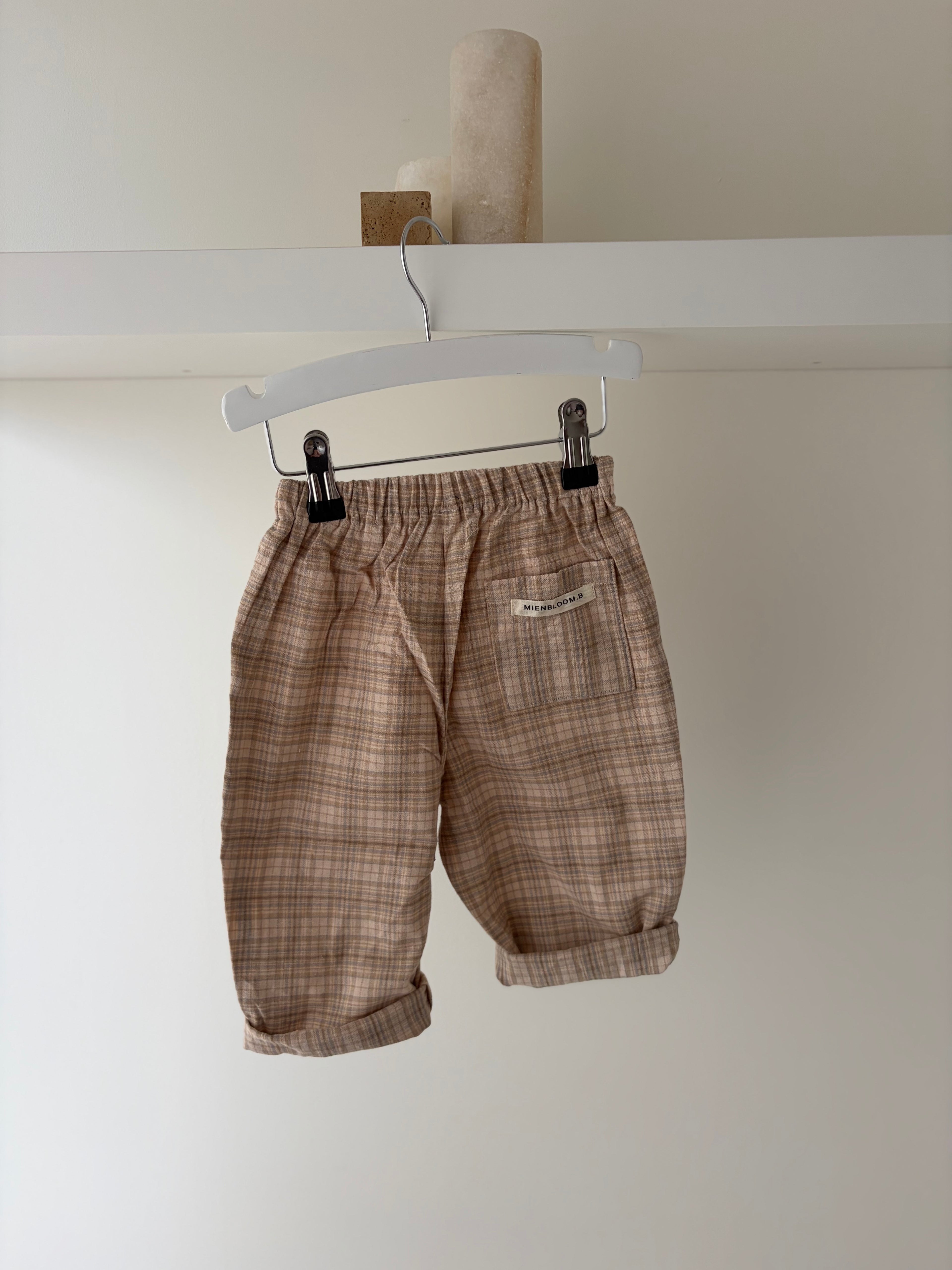 Bébé check pants