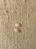 2 baby hairclips plummet pink