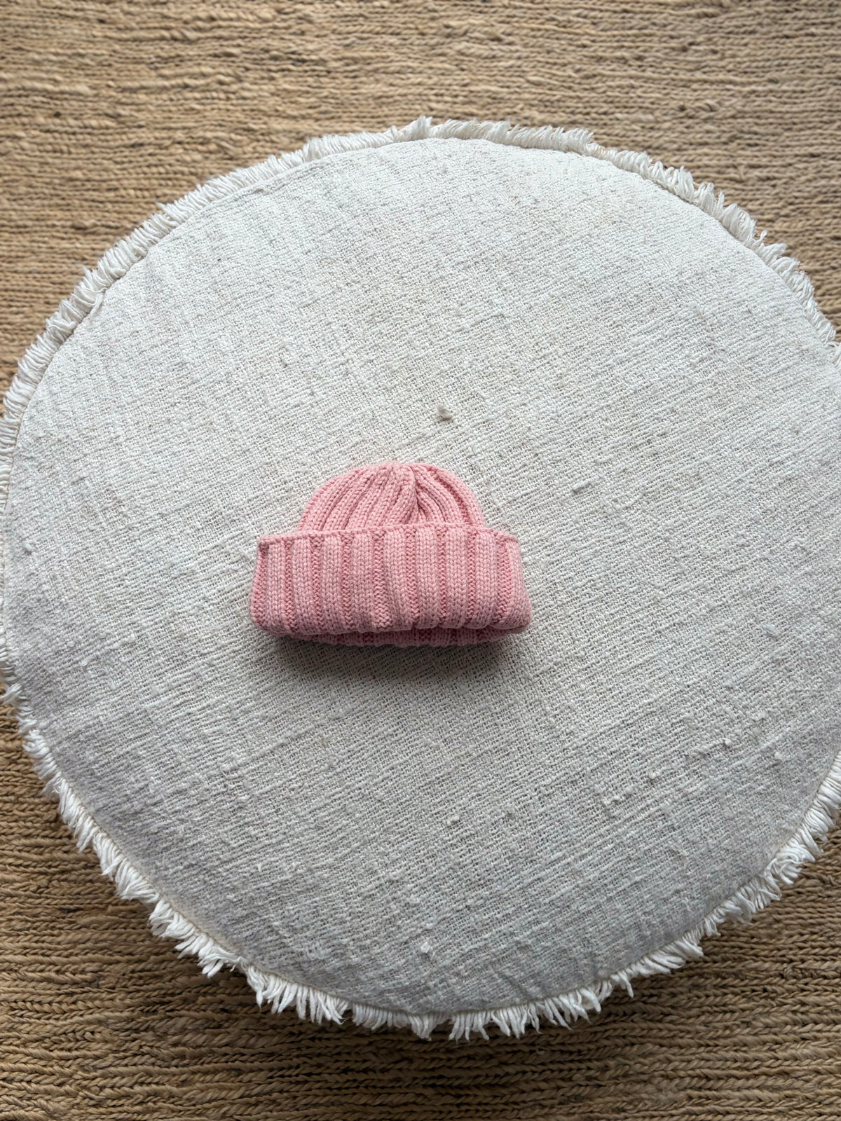 Pink beanie
