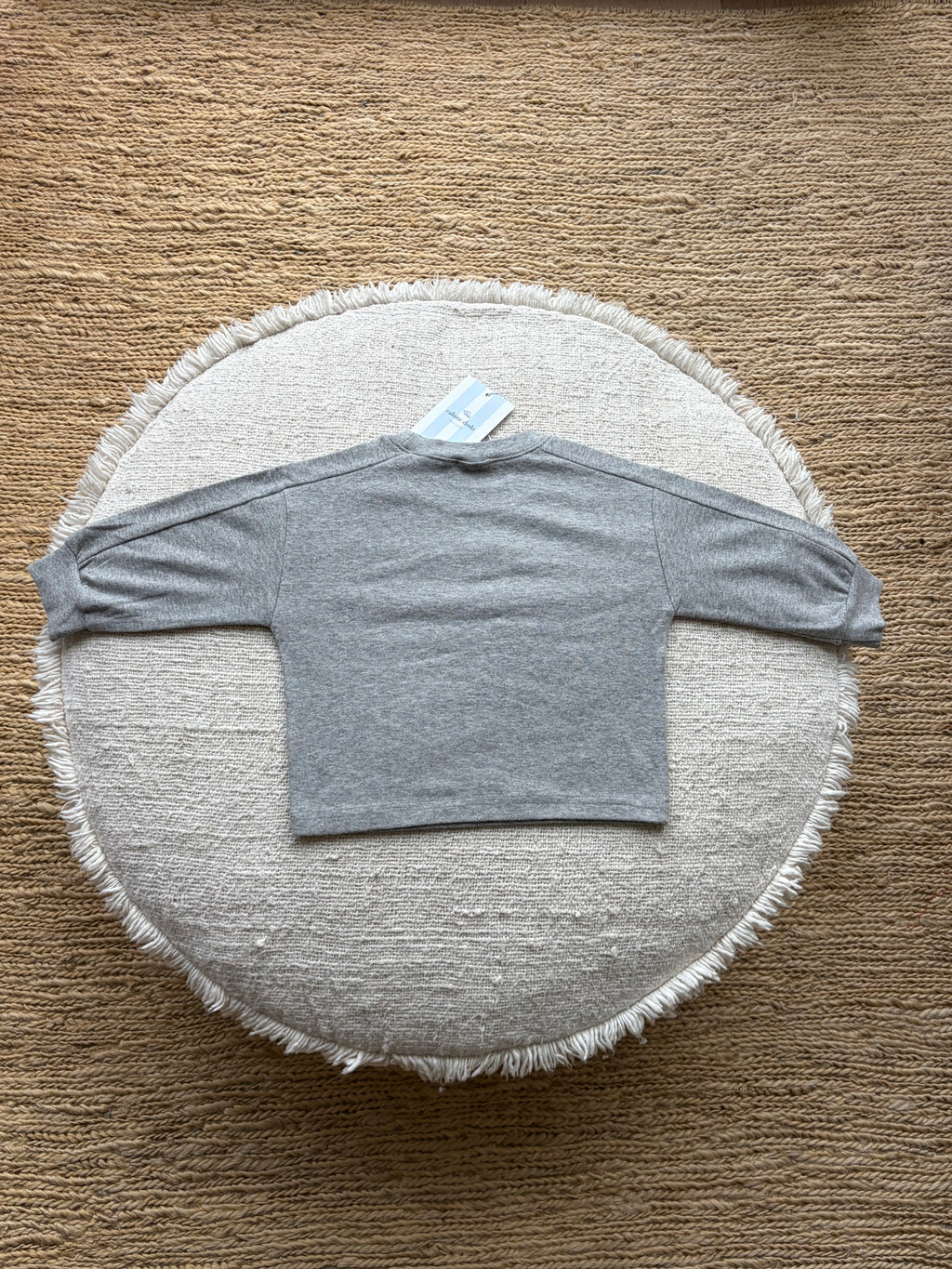 Grey light sweater - longsleeve
