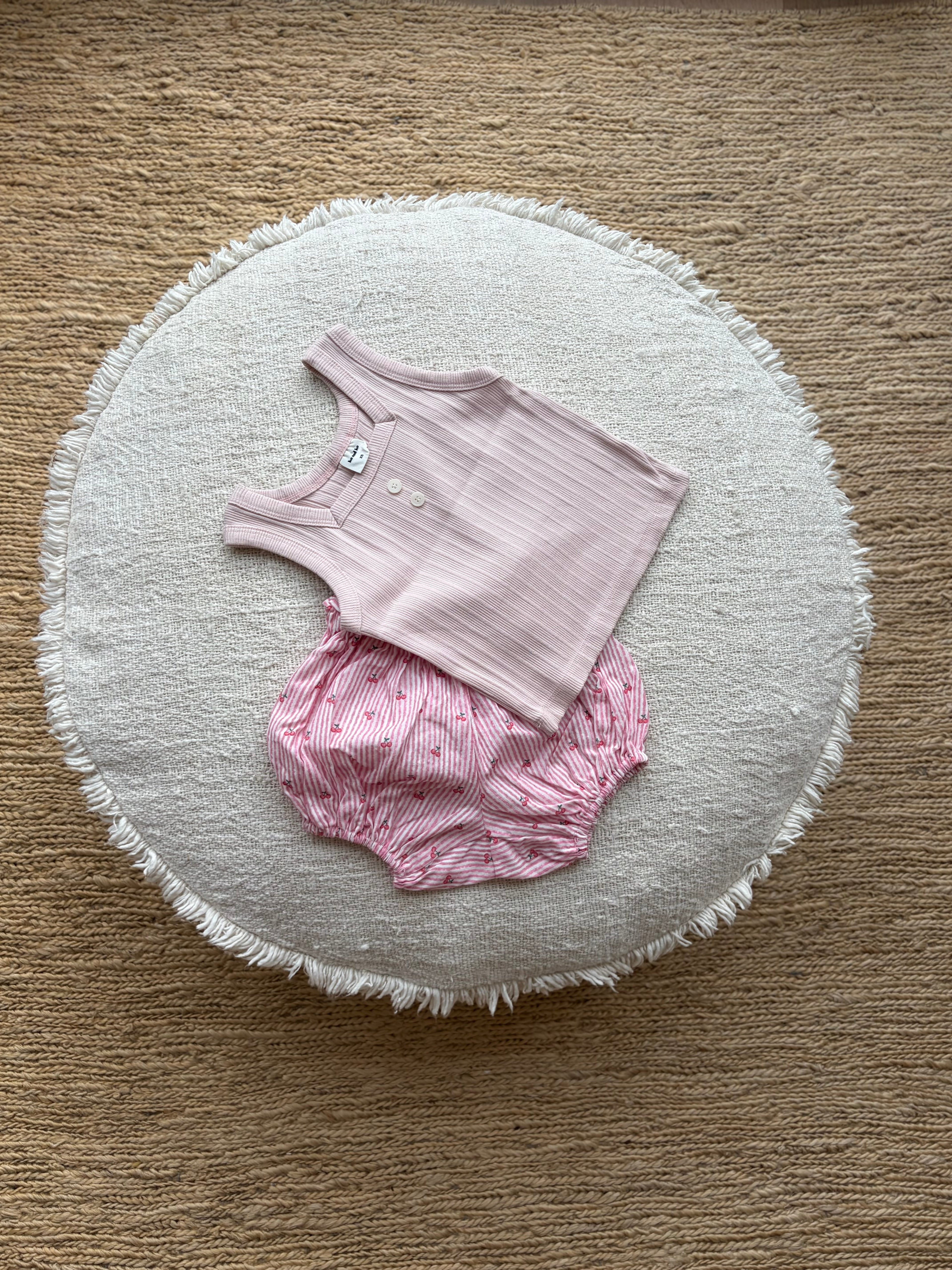 Cherry striped bloomer