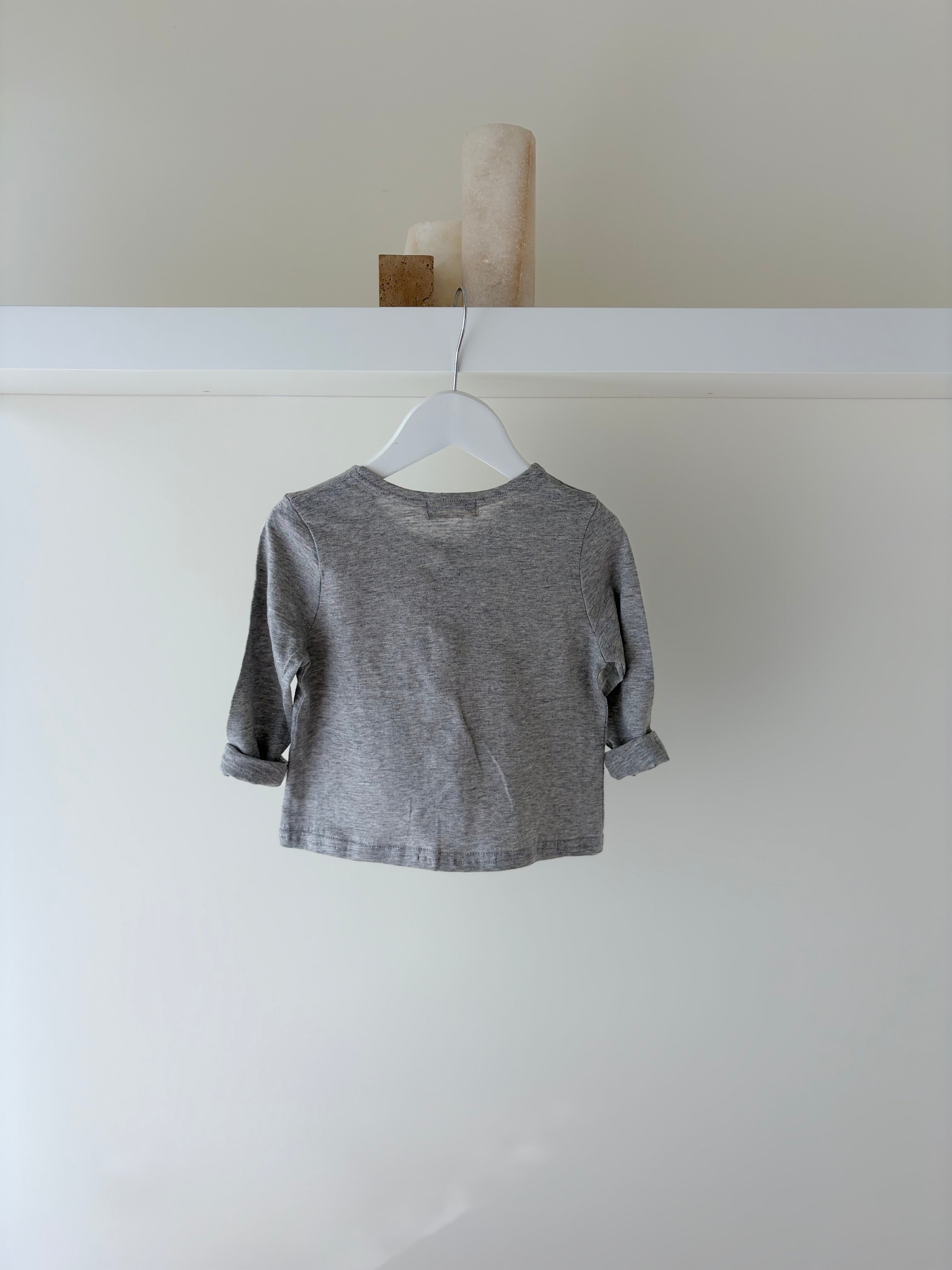 Grey lightweight cardigan