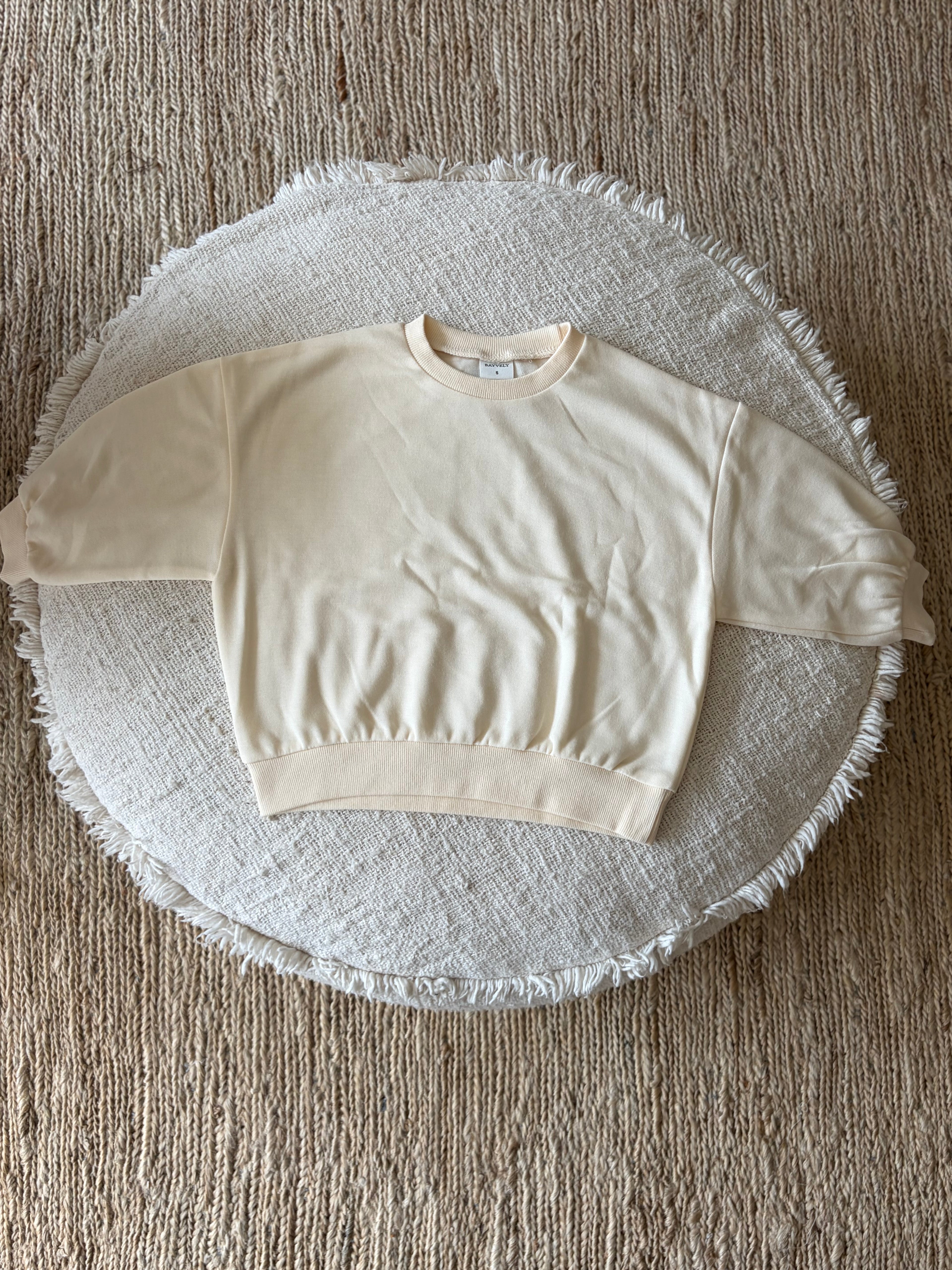 Oversize sweater - cream