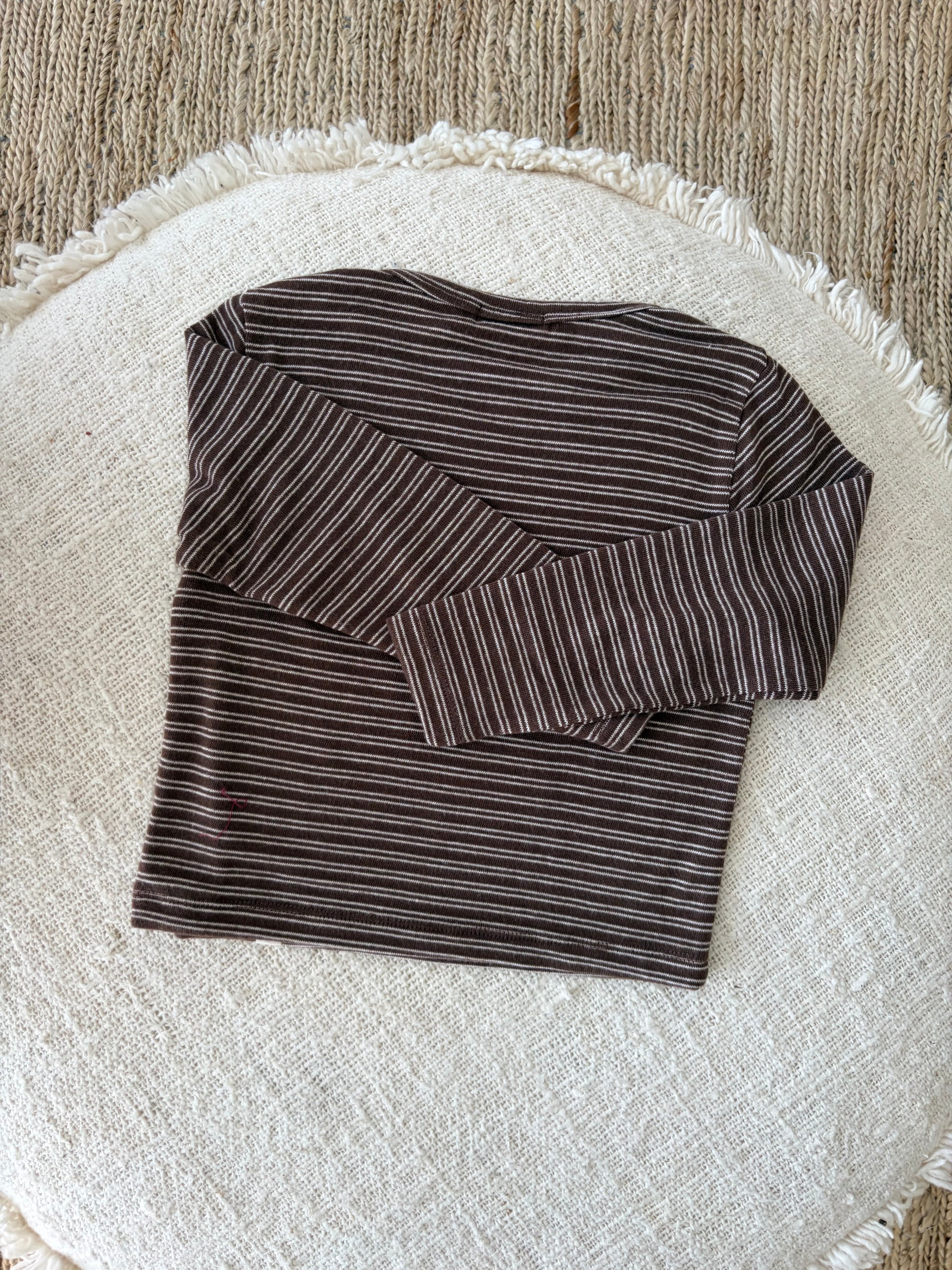 Brown striped longsleeve