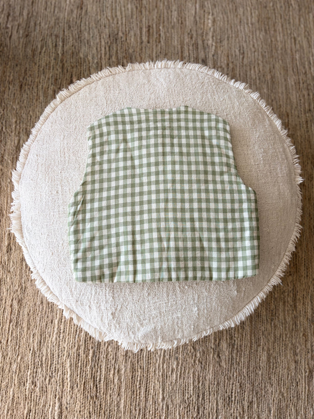 Padded check bodywarmer