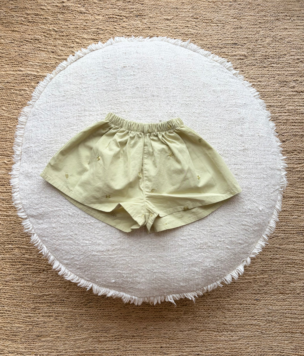 Colette flowy short - Lime