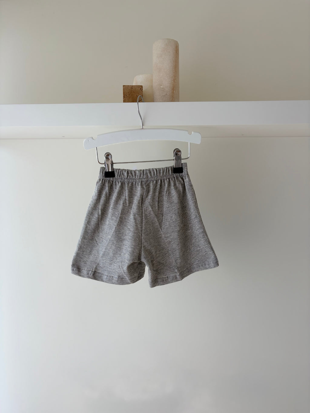 Grey lightweight short