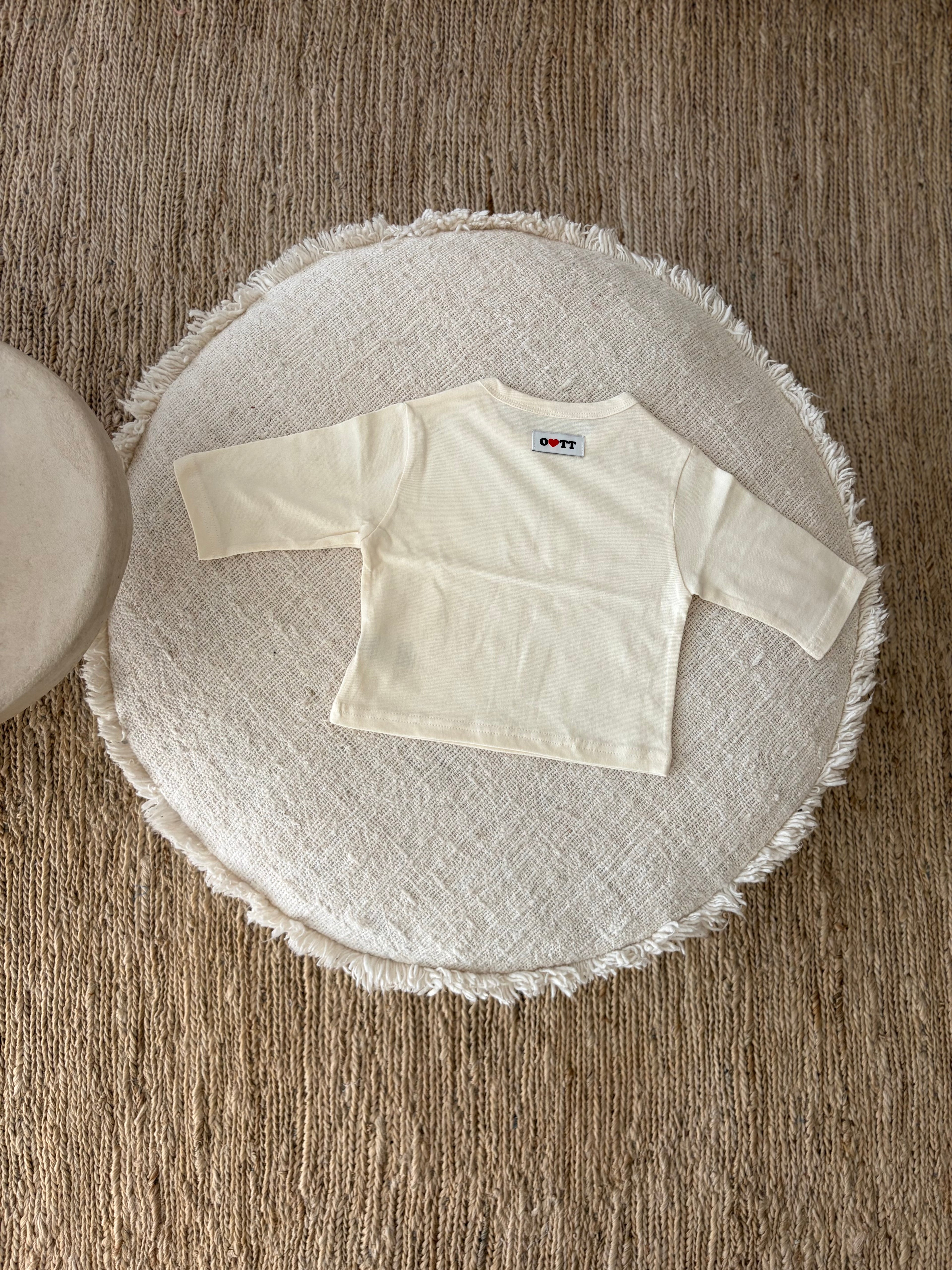Longsleeve baby - cream