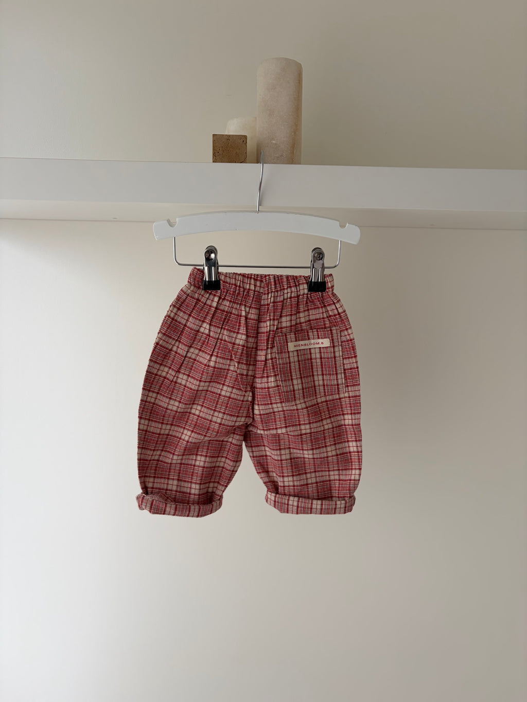 Bébé check pants