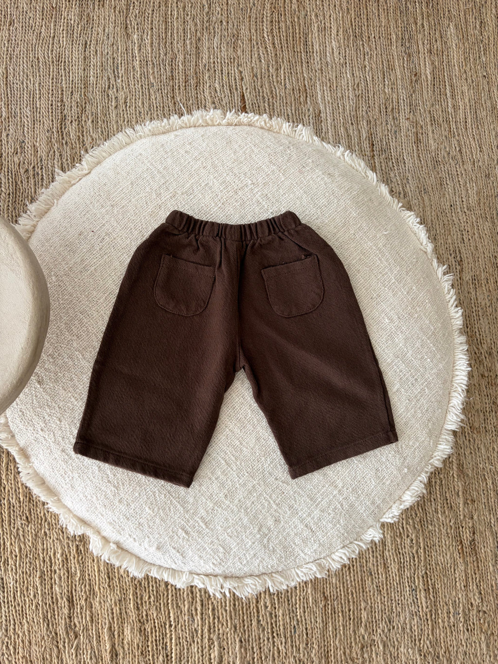 Brown wide pants