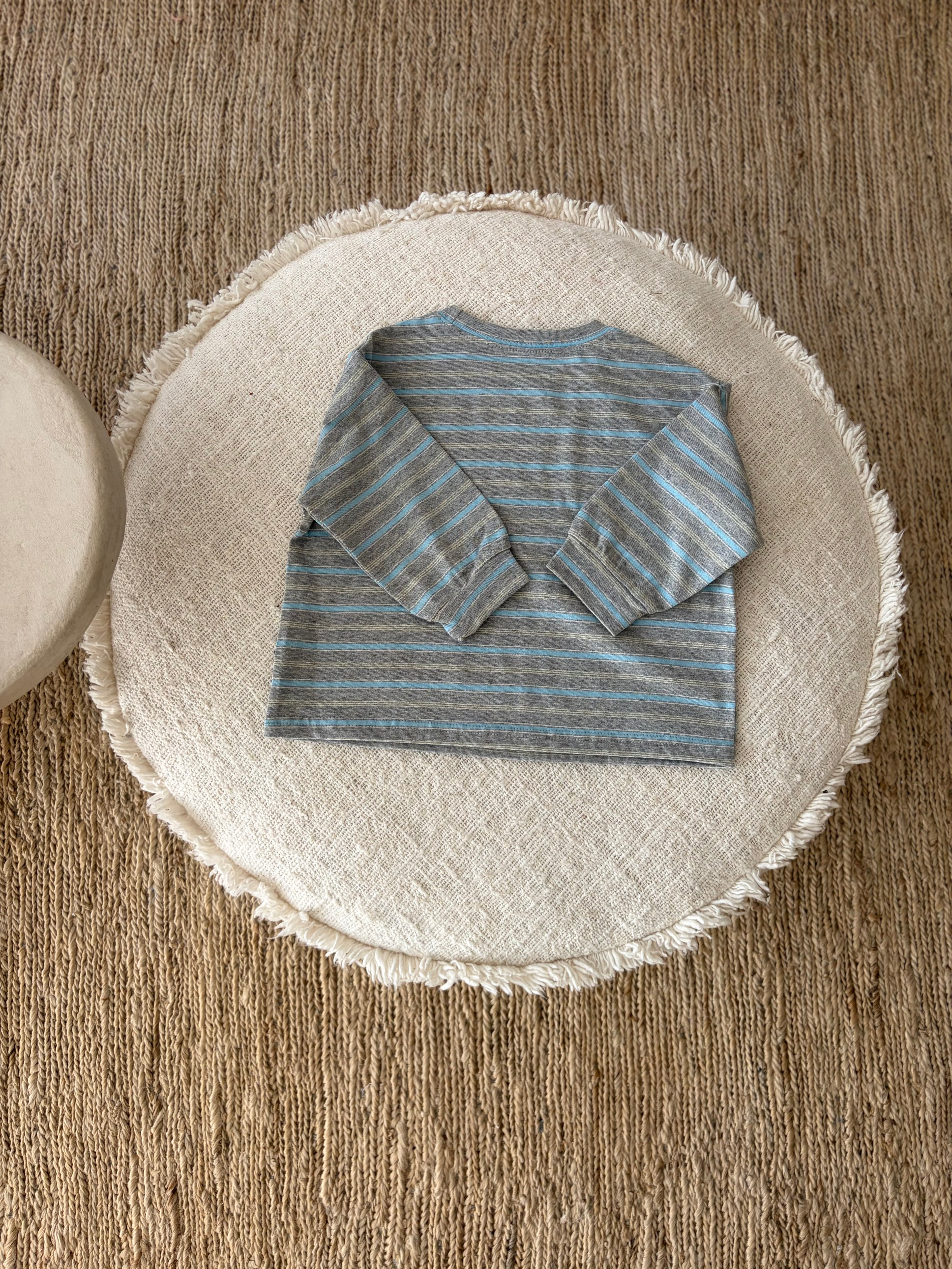 Striped light sweater