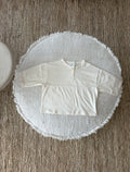 Button longsleeve baby - cream