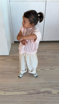 Baggy ivory pants