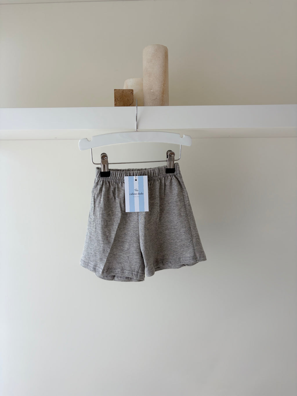Grey lightweight short
