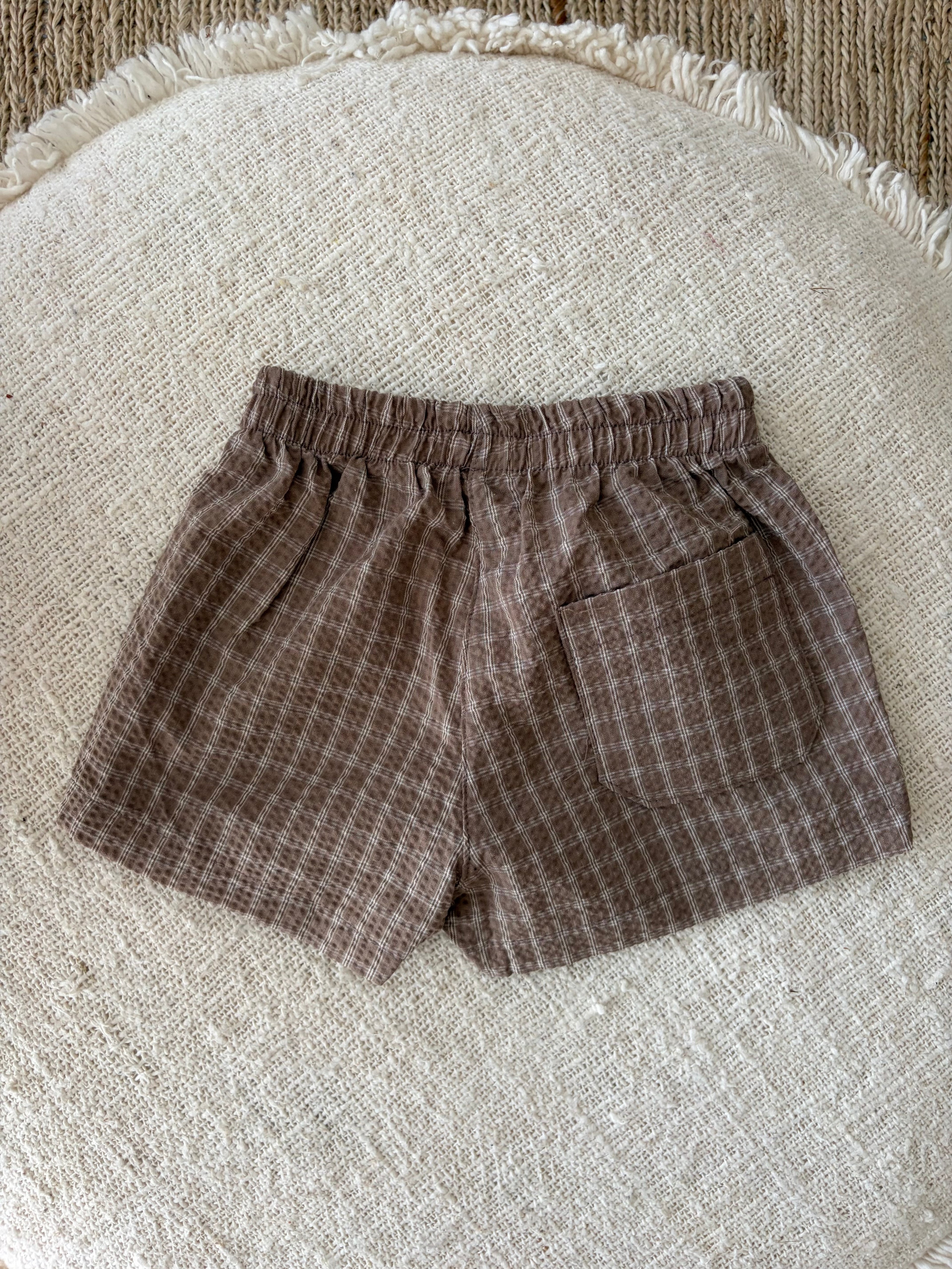 Check short - brown