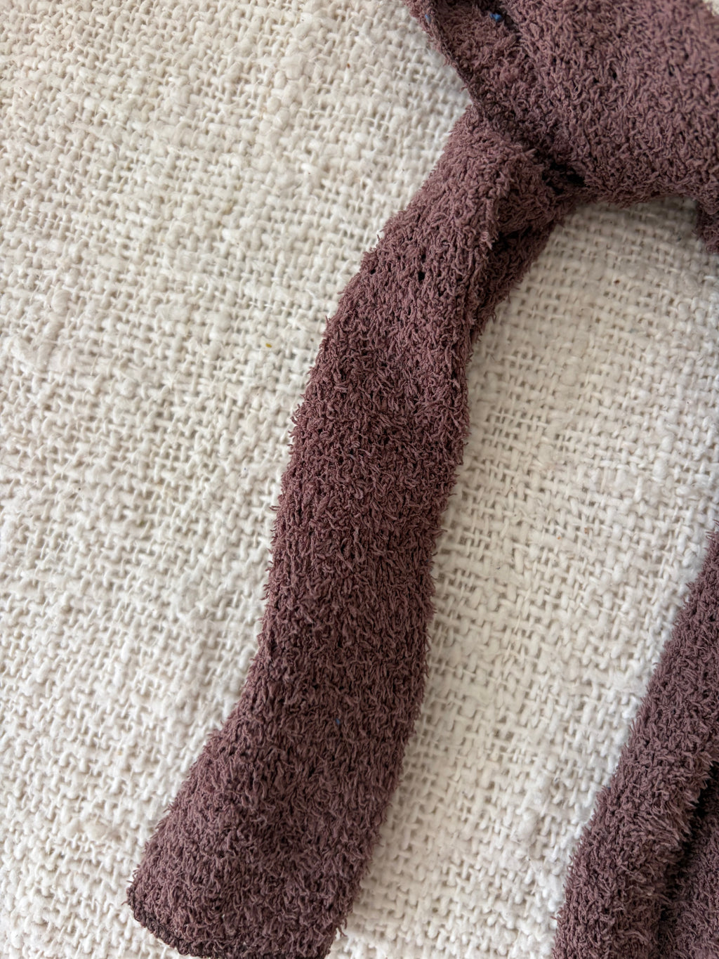 Brown bebe scarf
