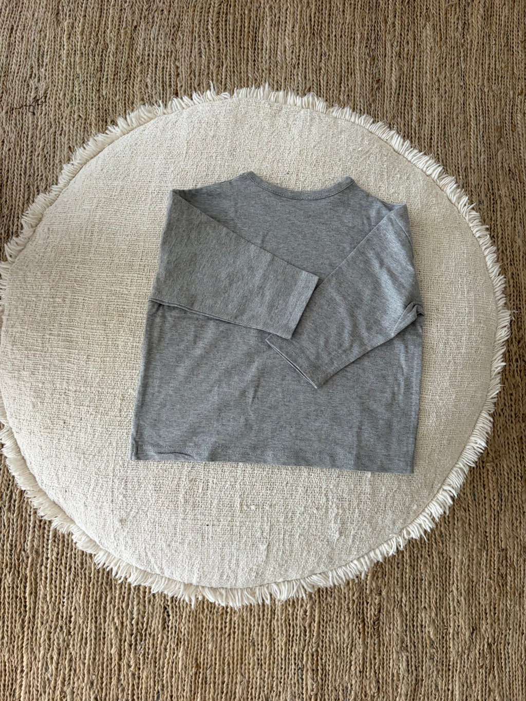Oversize melange longsleeve