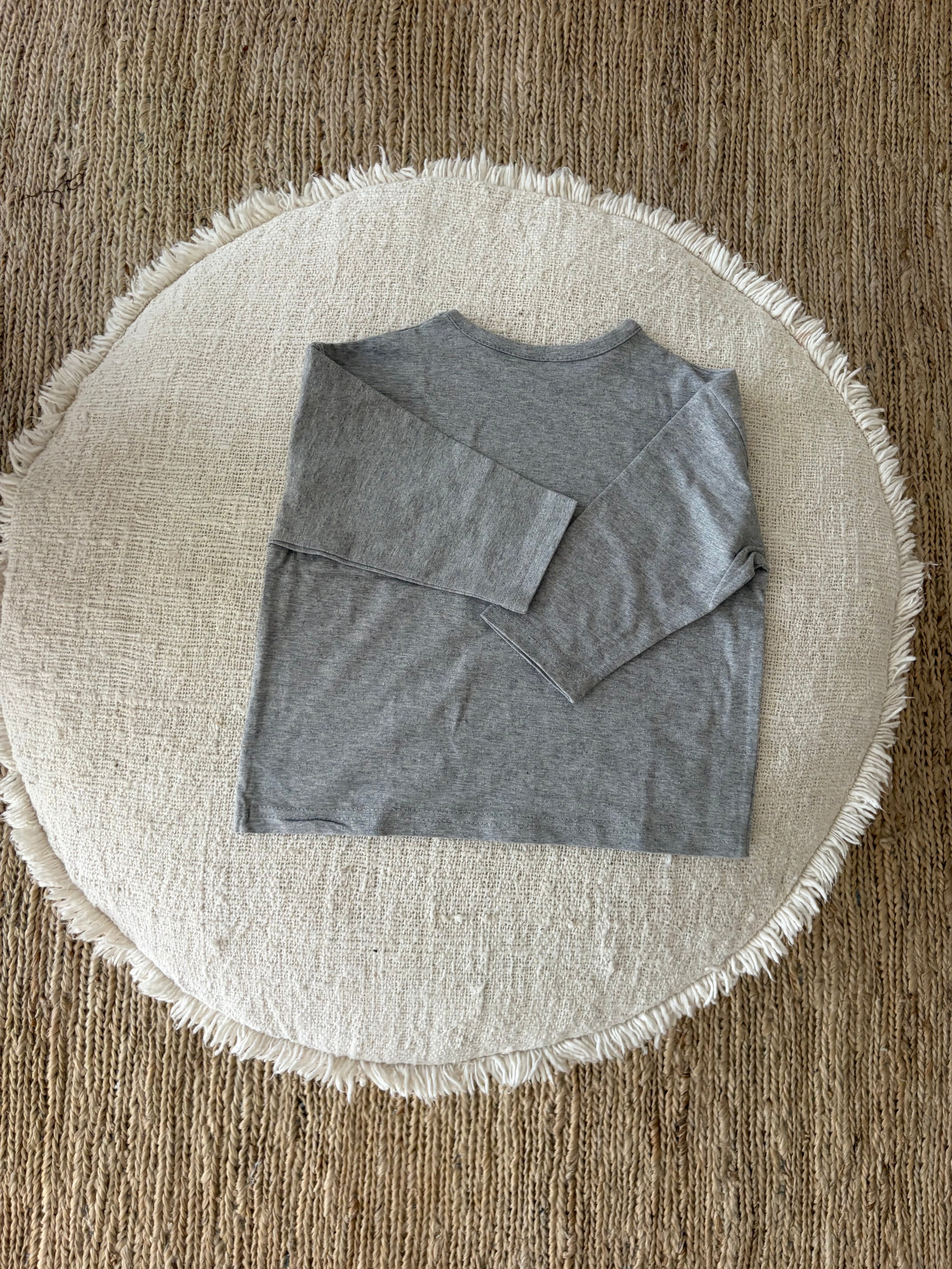 Oversize melange longsleeve