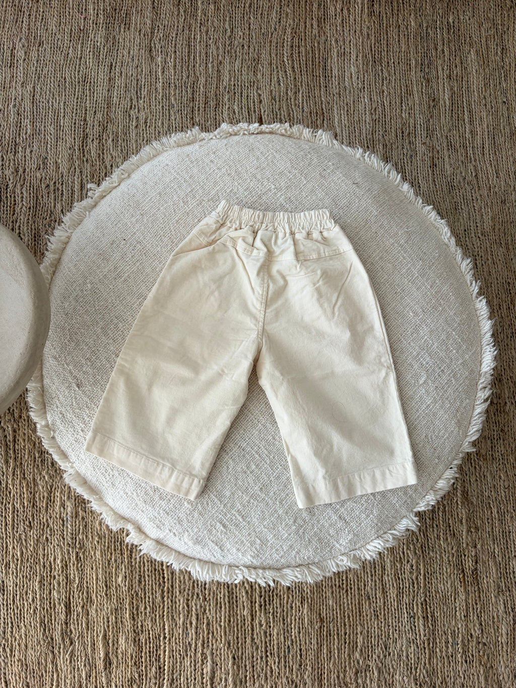 Beige fall pants