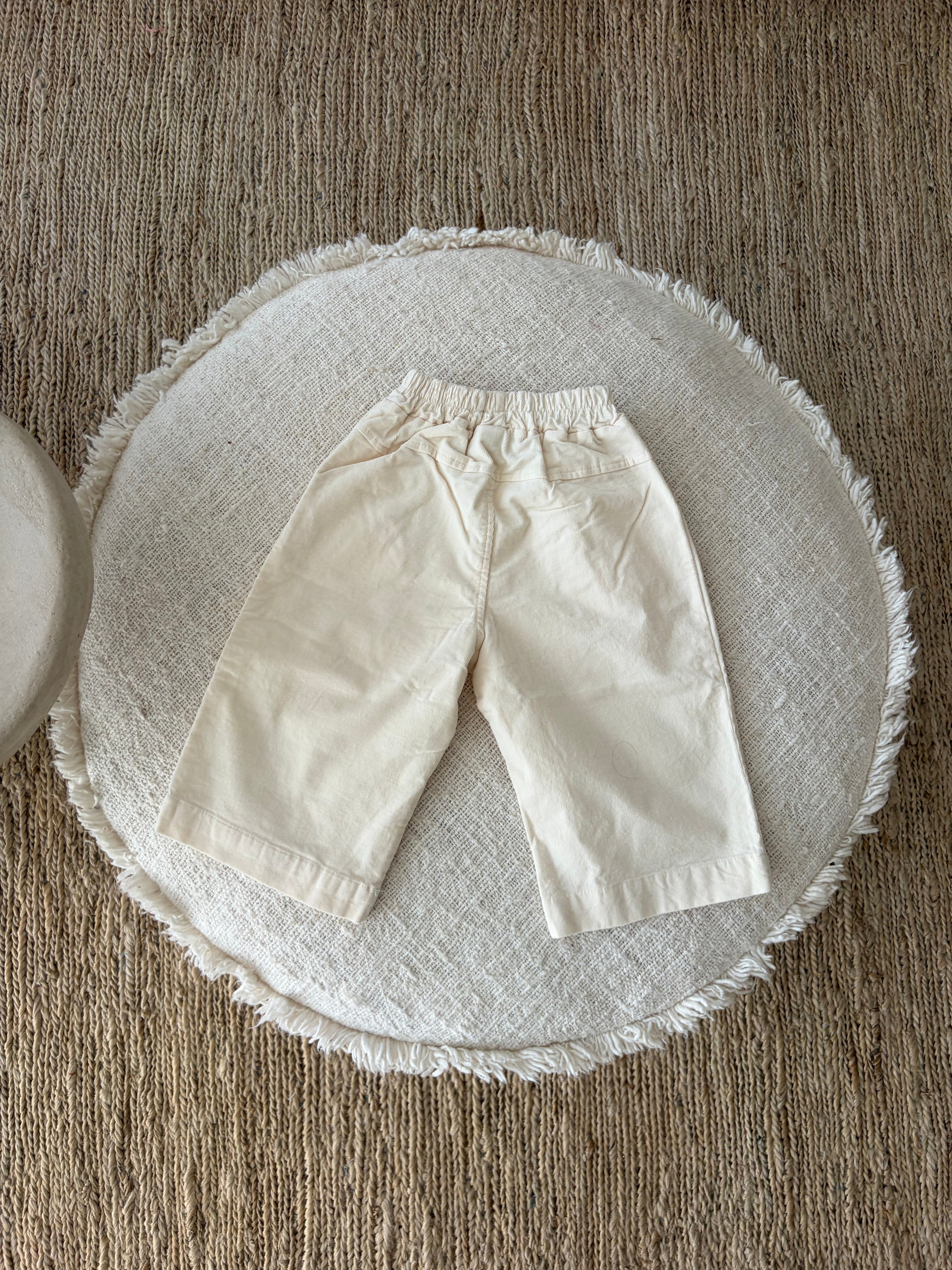 Beige fall pants