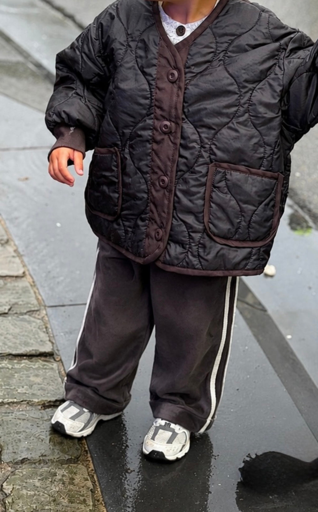 Velvet brown pants