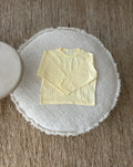 Butter yellow longsleeve - light sweater