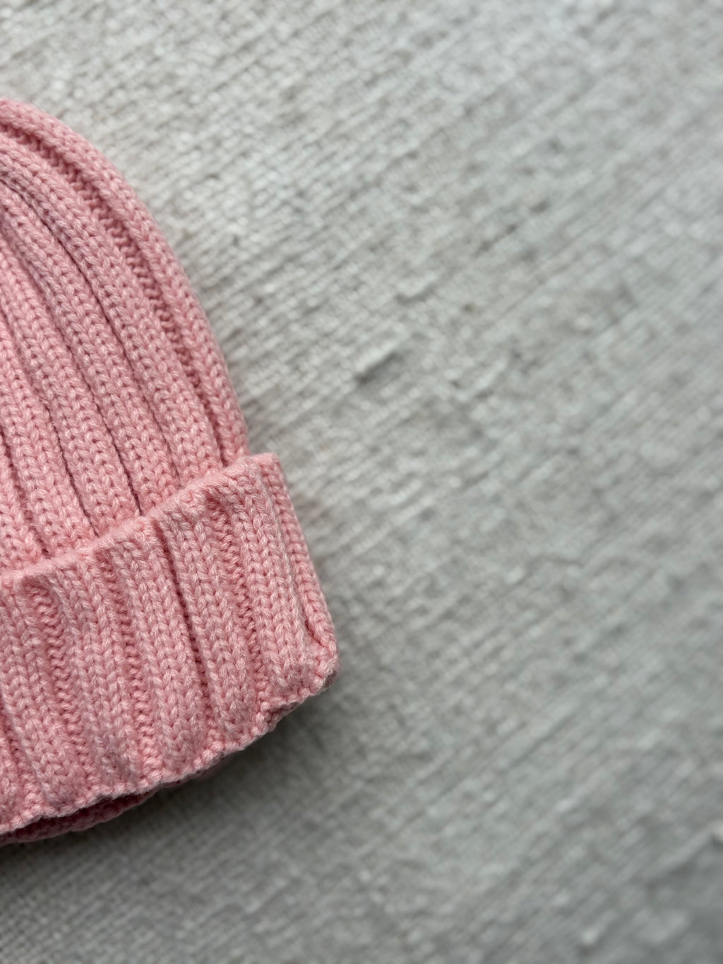 Pink beanie
