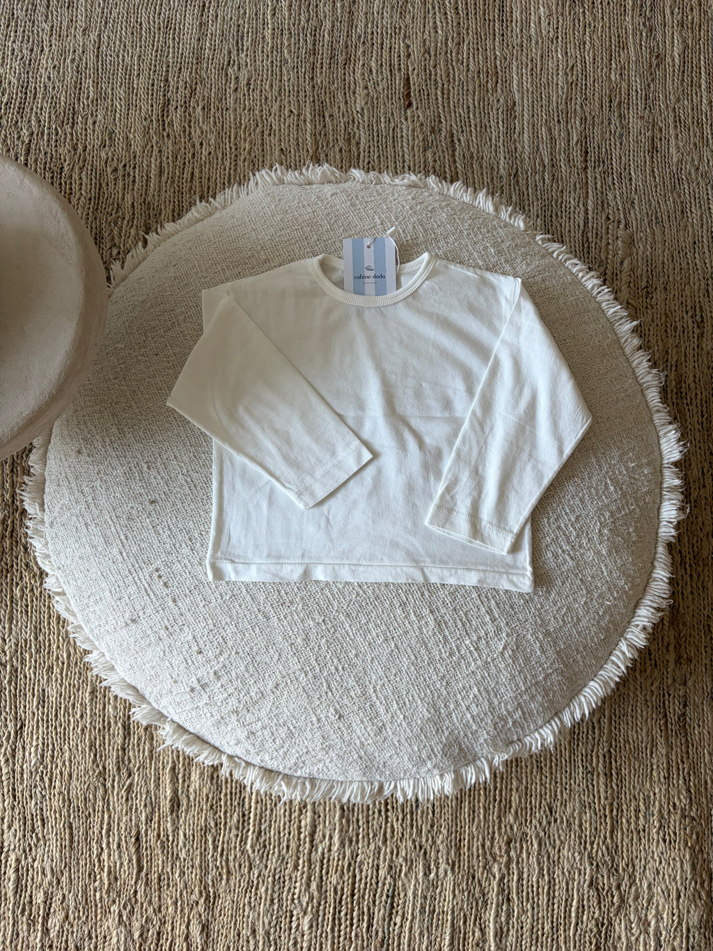 White longsleeve - light sweater