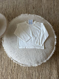 White longsleeve - light sweater