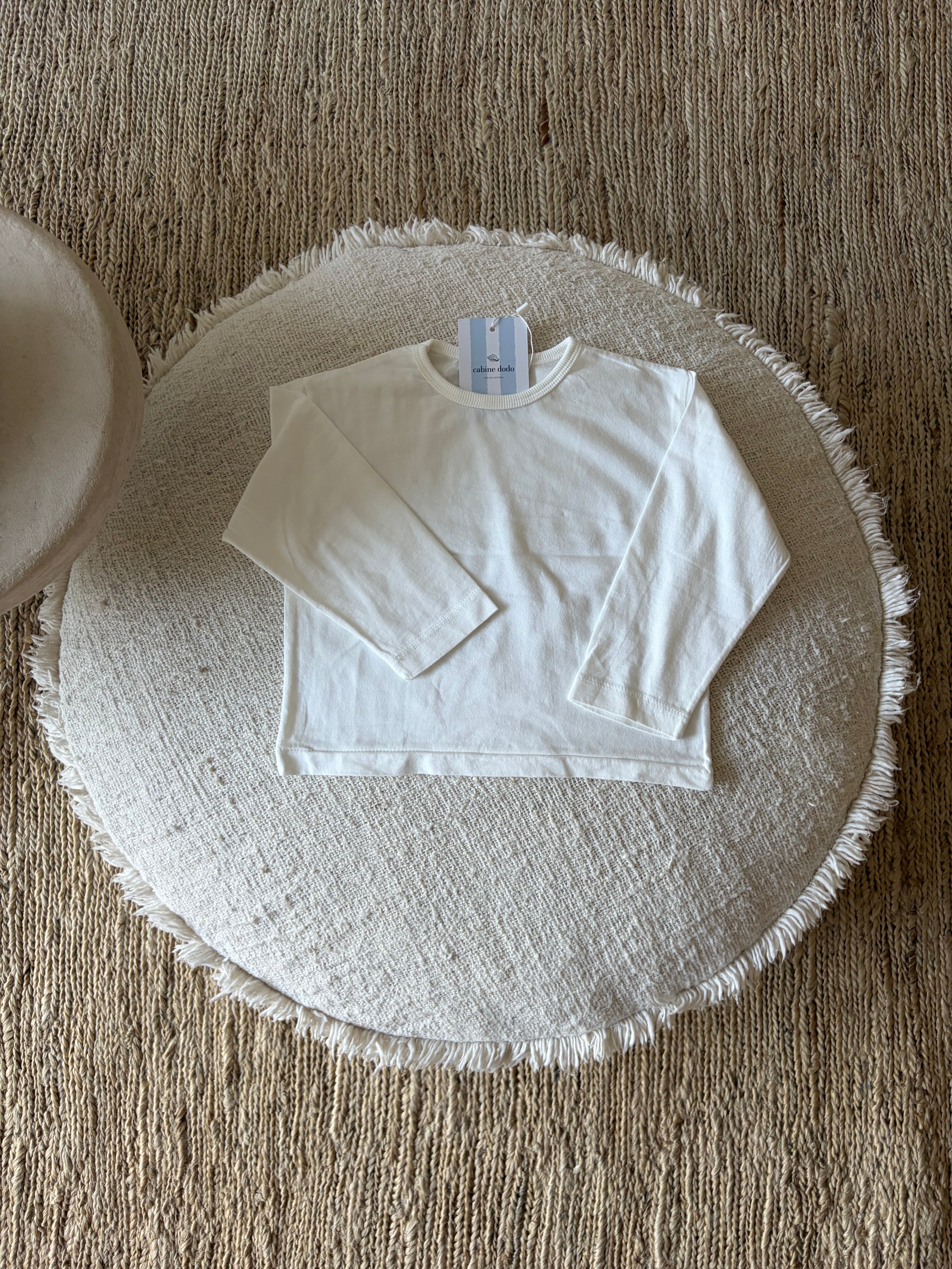 White longsleeve - light sweater