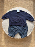 Chunky sweater - navy blue
