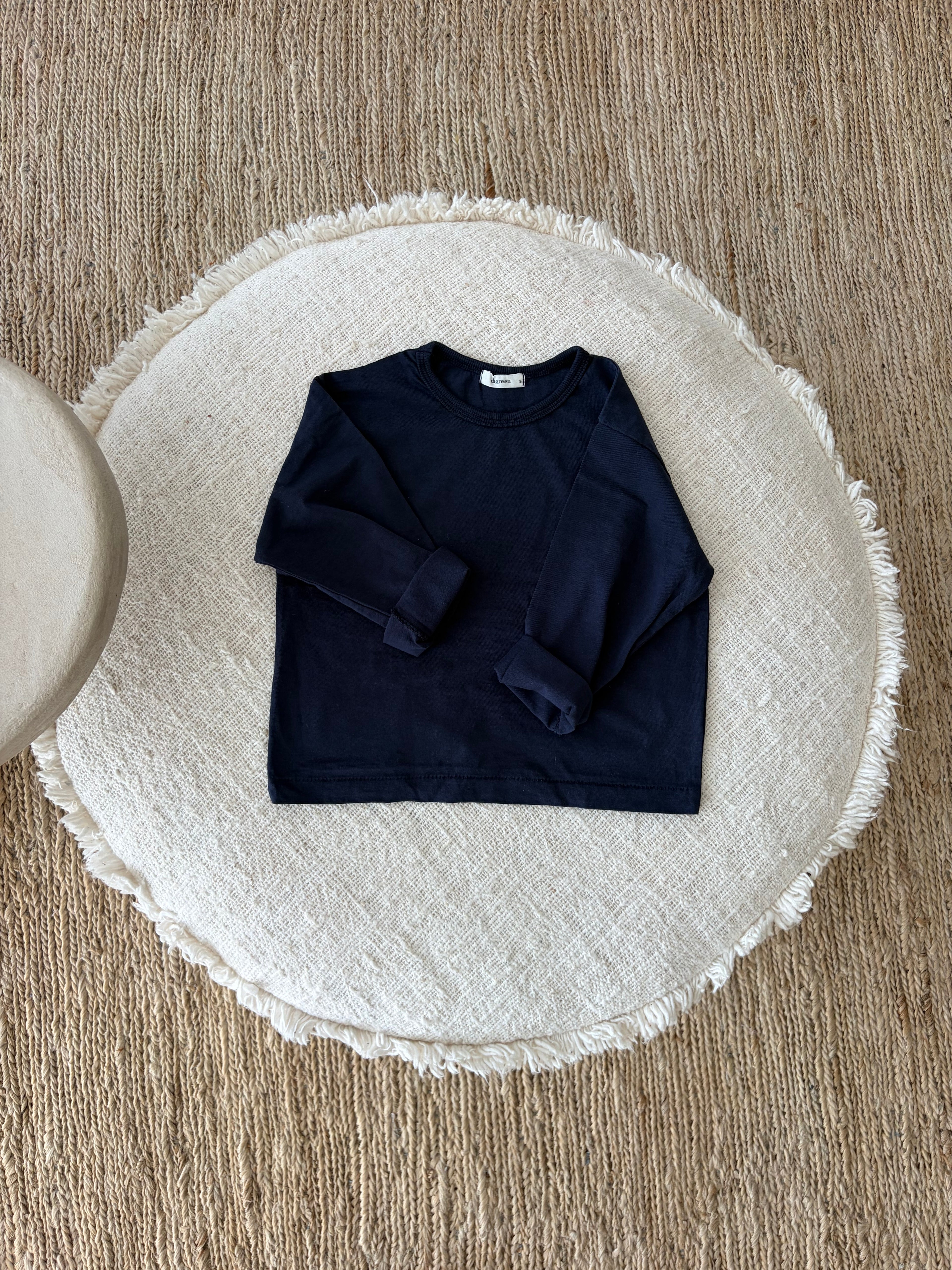 Navy blue longsleeve - light sweater