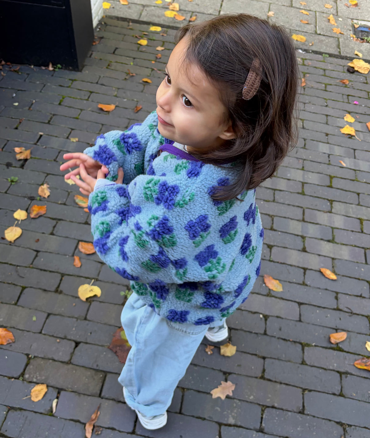 Teddy flower jacket