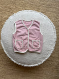 Soft bodywarmer vest -pink