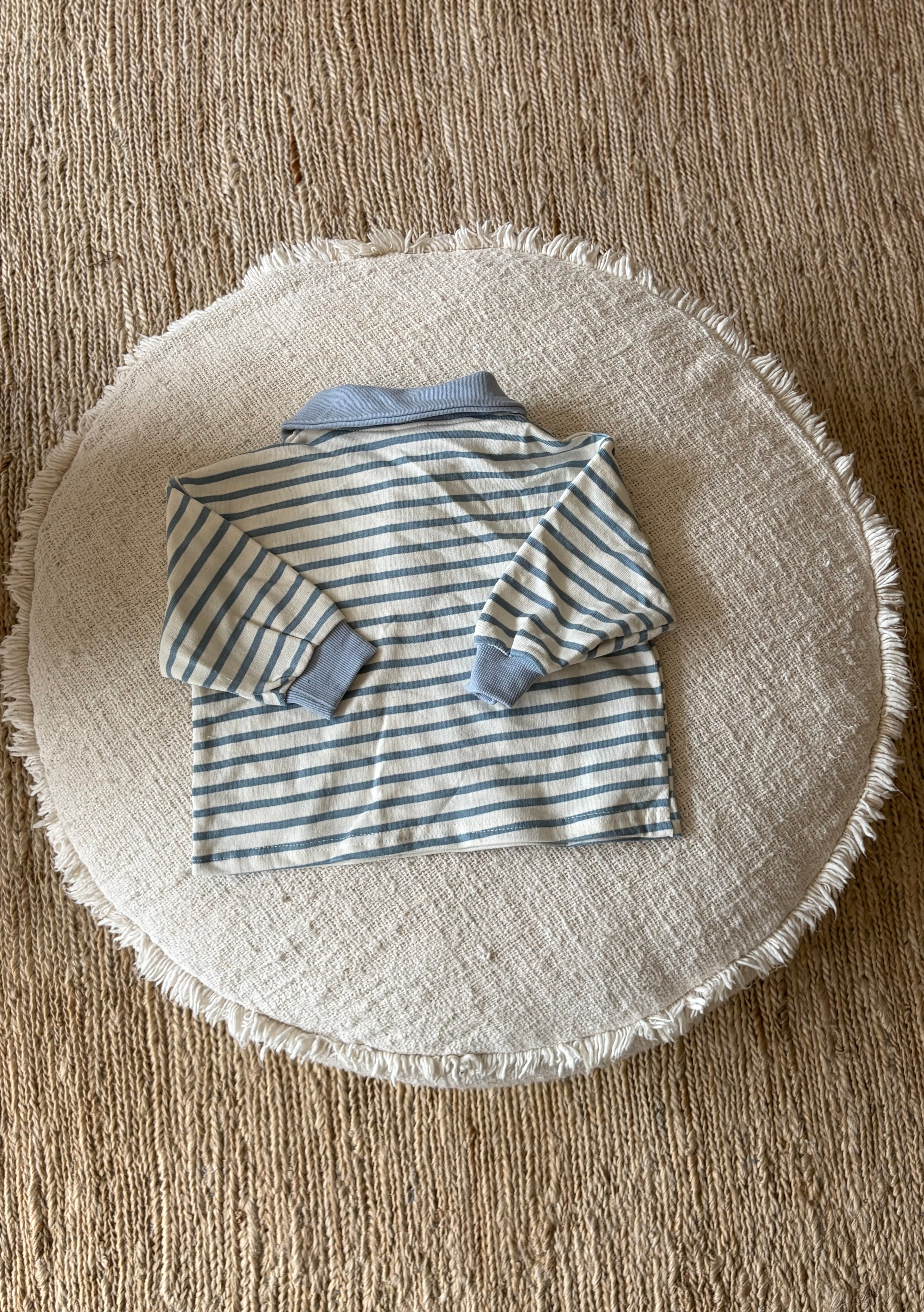 Polo sweatshirt blue
