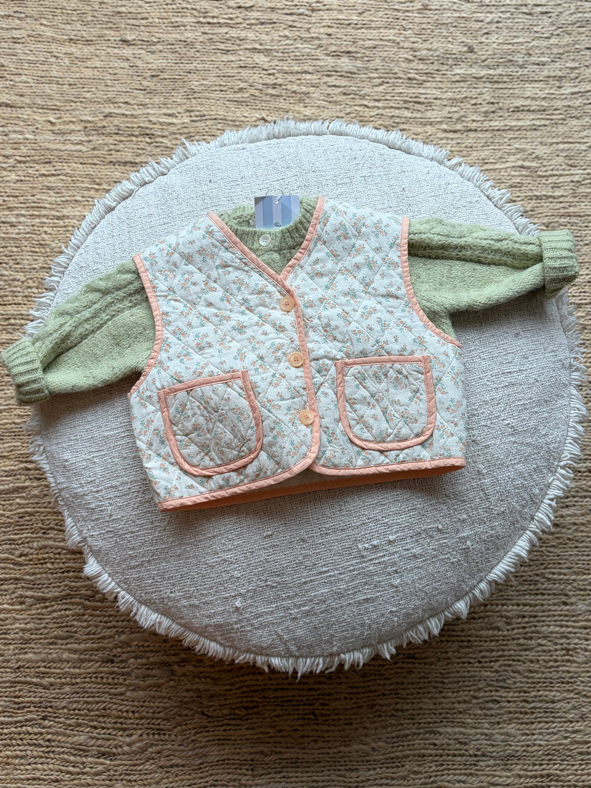 Flower bodywarmer