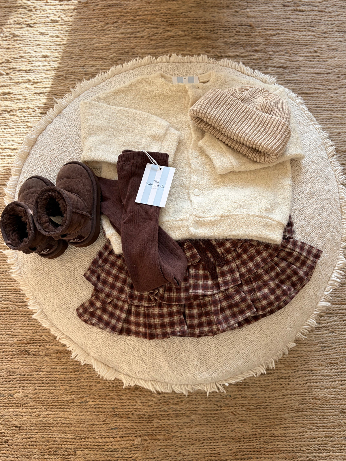 Brown tights