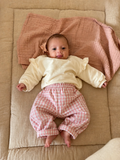 Camille baby checkered pants