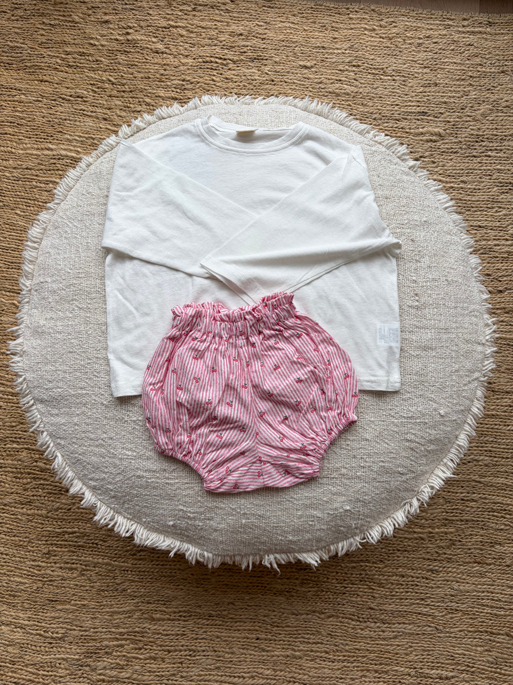 Cherry striped bloomer