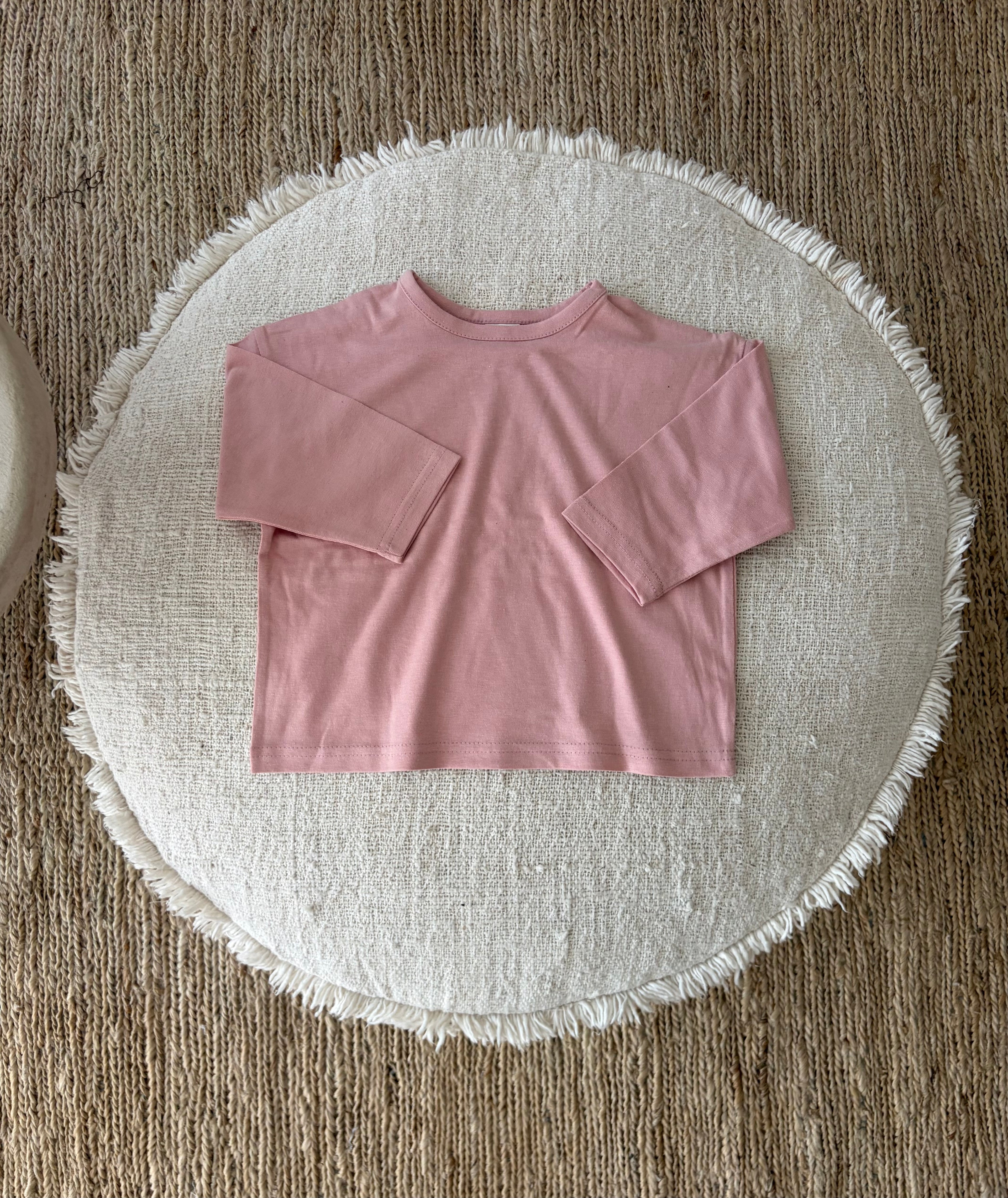 Oversize pink longsleeve